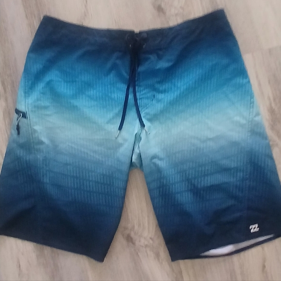 Billabong Other - Billabong Blue Gradient Men's Swim Shorts Sz 36